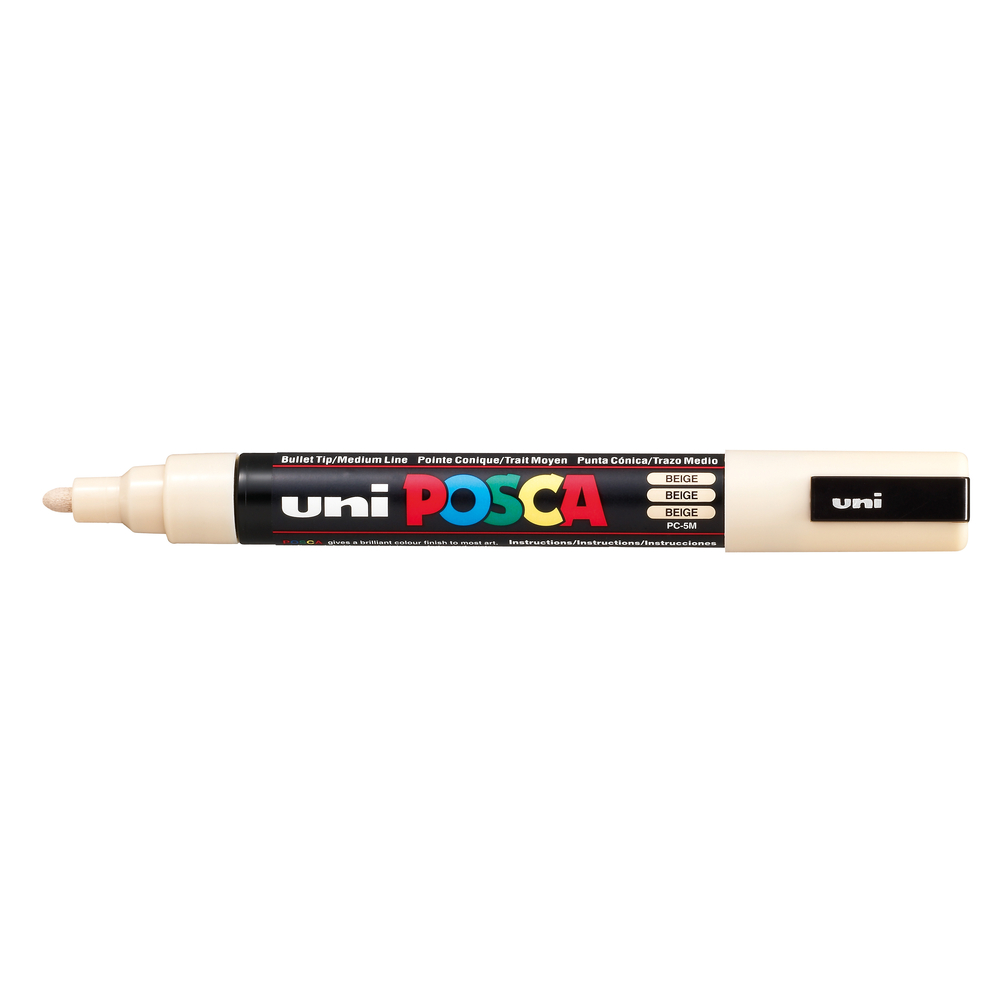 Marqueur peinture pointe moyenne conique Beige