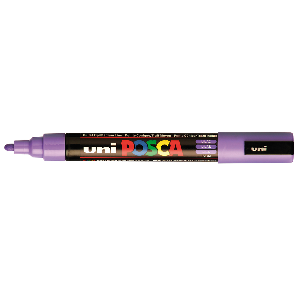 Marqueur peinture pointe moyenne conique Lilas
