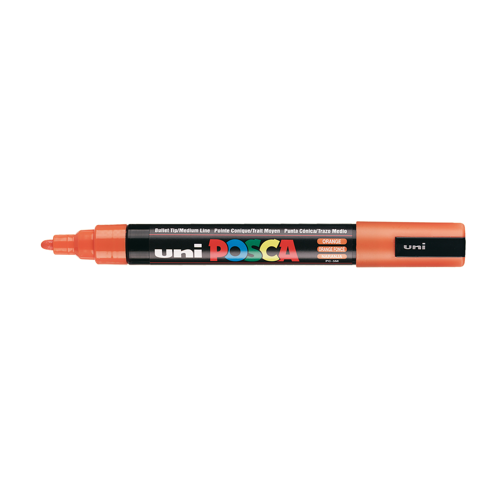 Marqueur peinture pointe moyenne conique Orange foncé