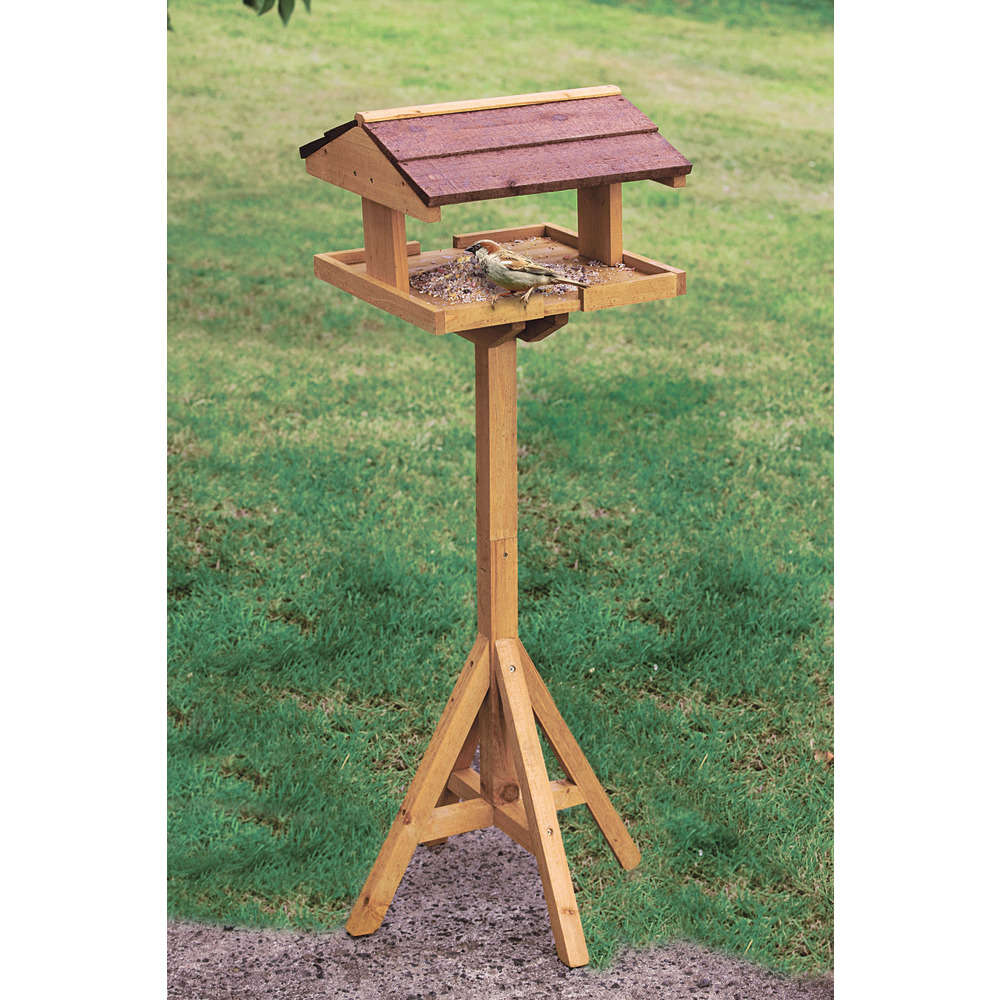 Mangeoire sur pied Harmony pour oiseaux de hauteur 116 cm