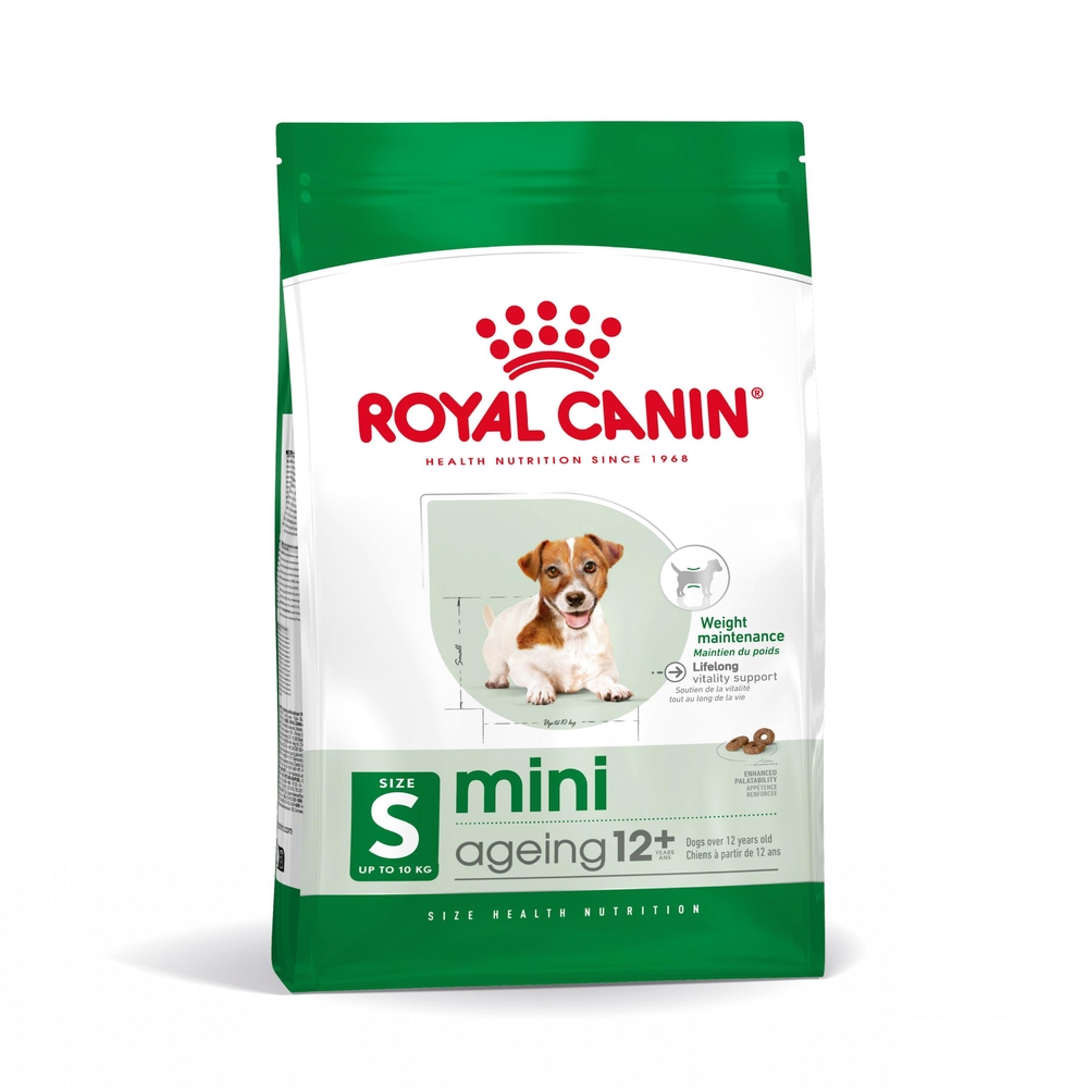 Croquettes chien petite taille de +12ans Mini Ageing 12+ 3,5kg
