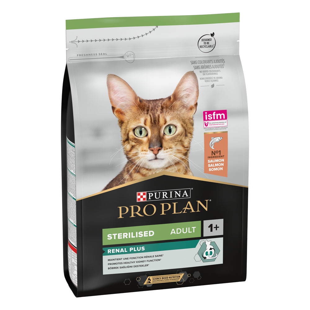 Croquettes chat adulte stérilisé au saumon Super Premium - 3 kg