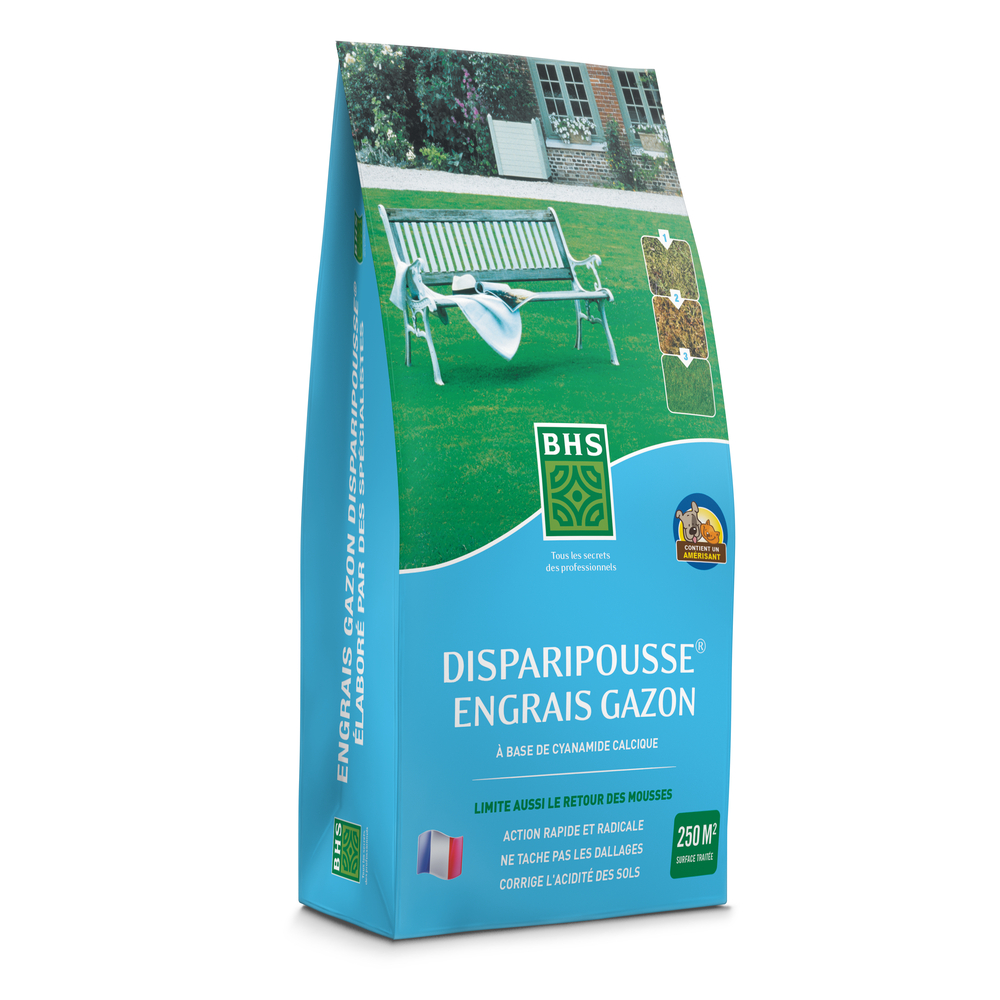 Engrais gazon disparipousse® : sac de 10kg