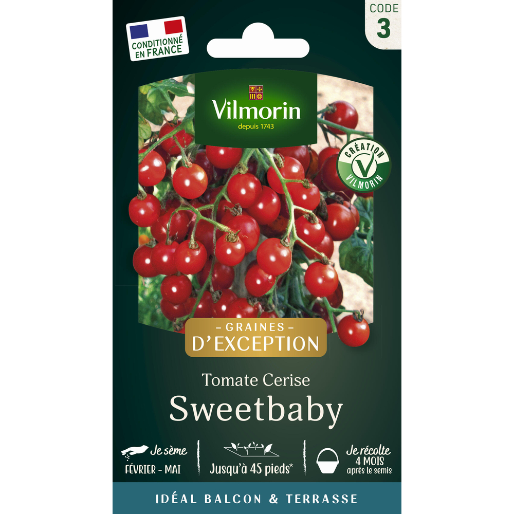 Graines de tomate SweetBaby en sachet