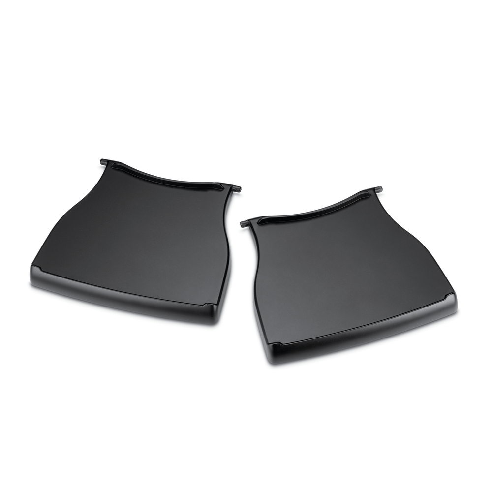 Tablettes rabattables pour barbecue WEBER Q série 1000 noires - x 2