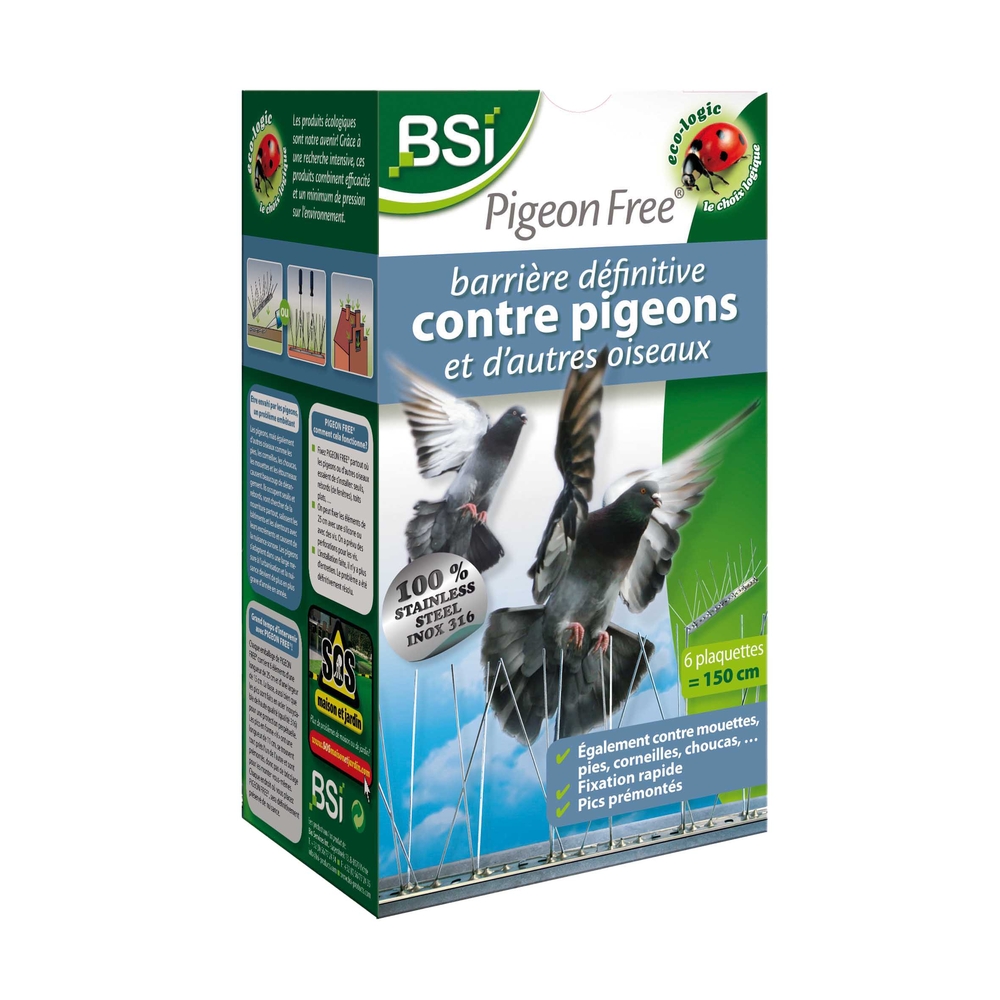 Dispositif anti-pigeon Système flexible et pratique - Achetez en ligne sur