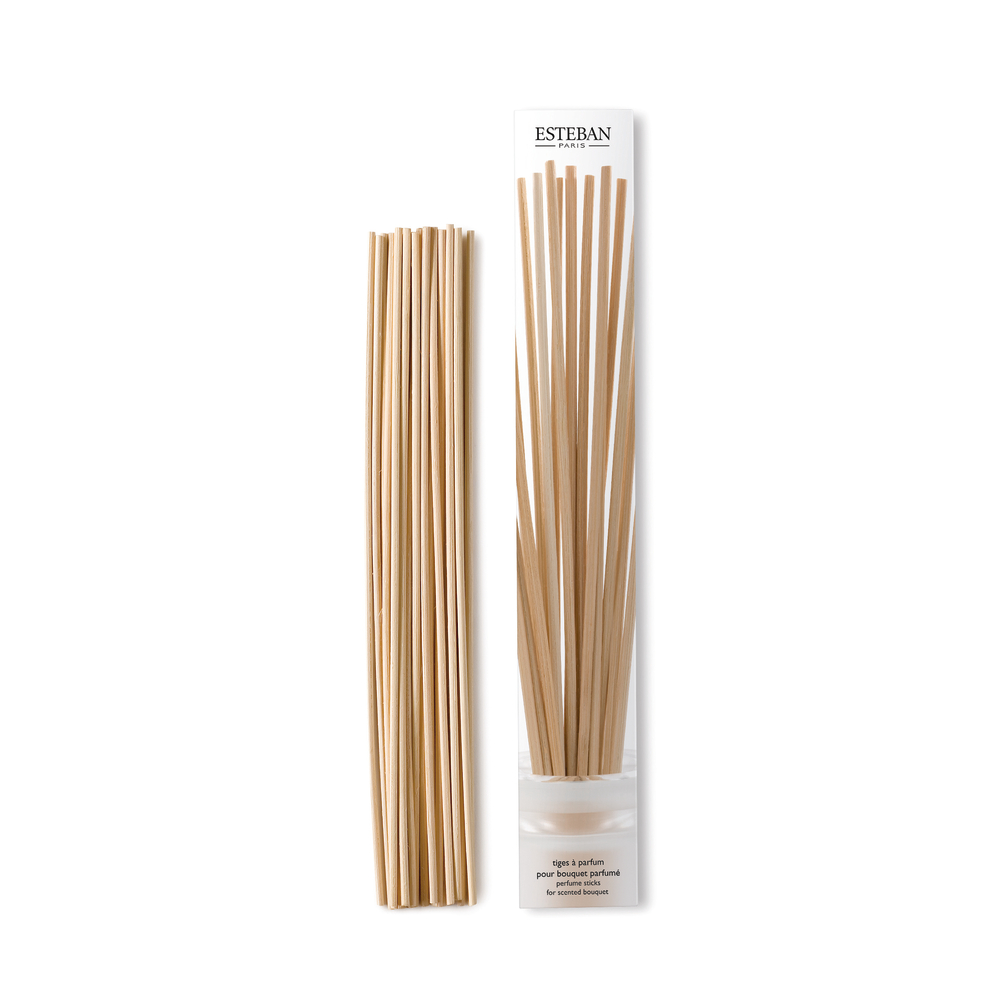 Tiges pour bouquet parfumé en rotin