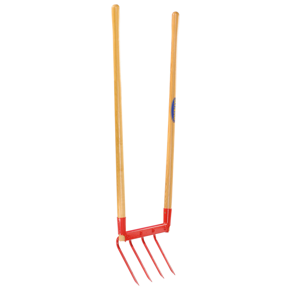Fourche Tarabate 4 dents avec manche en bois
