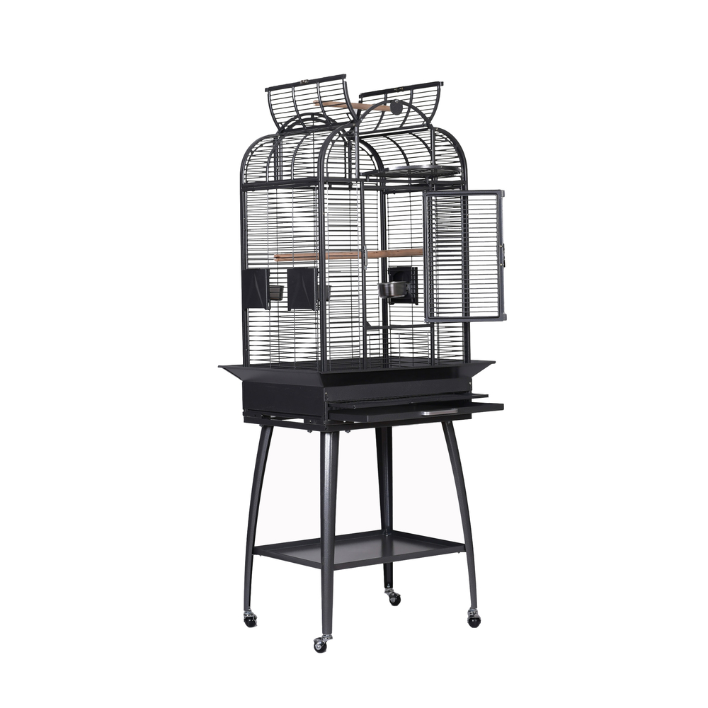 Cage Borghese pour oiseaux 66x51x165cm