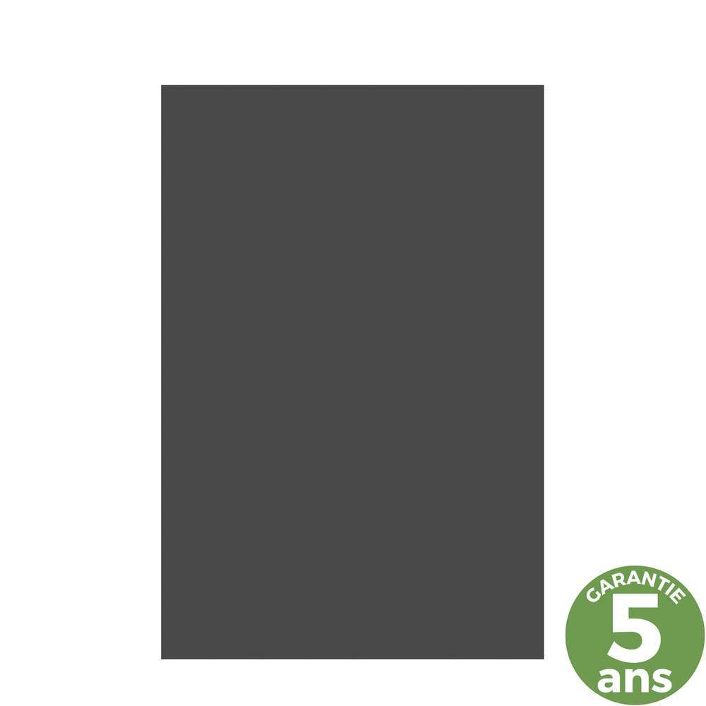 Panneau en HPL, gris anthracite - l. 120 x H. 180 cm