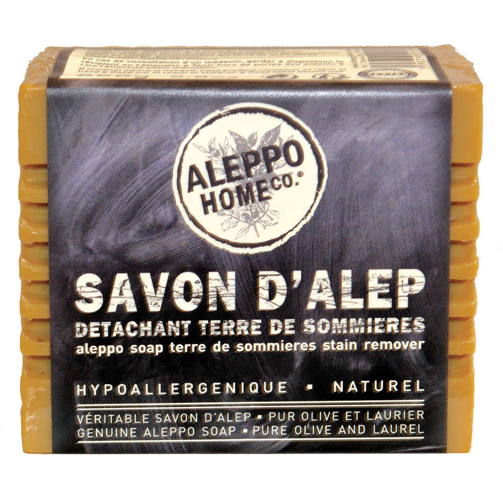 Savon d'Alep détachant à la terre de Sommières, 250g