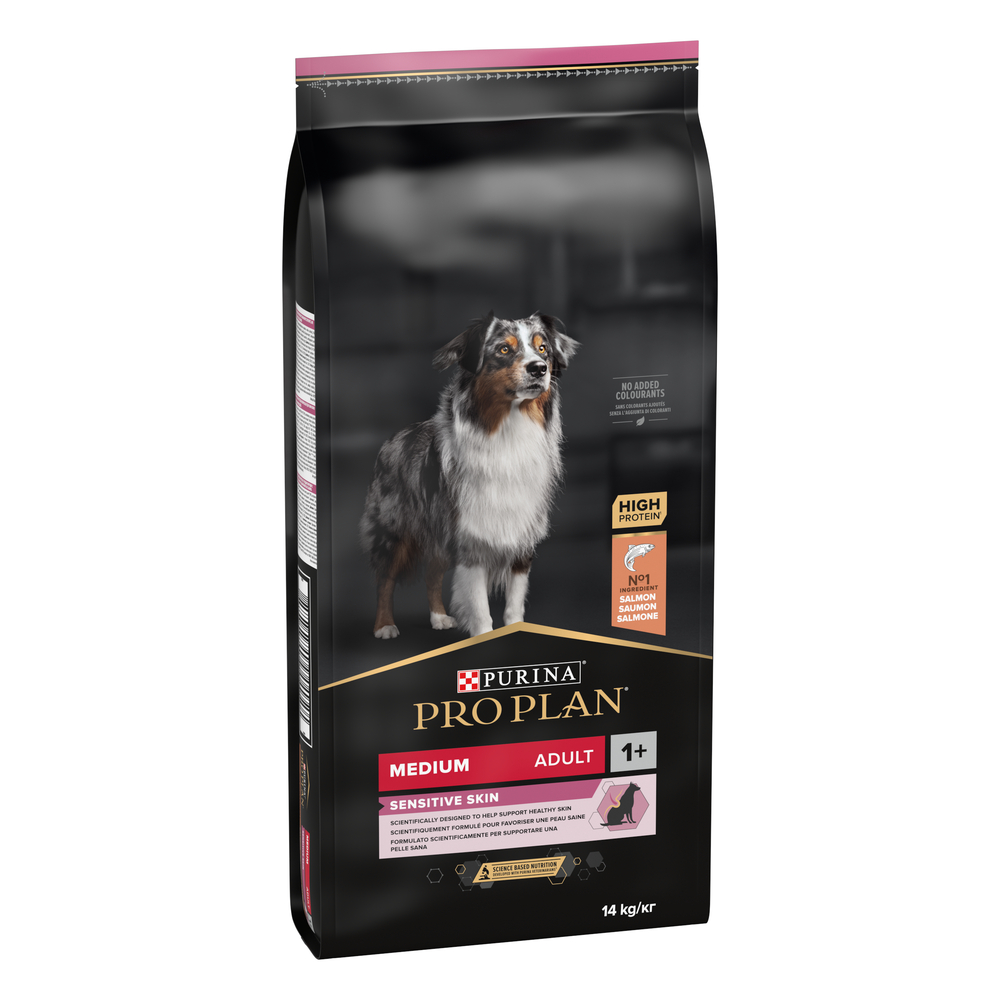 Croquettes chien adulte peau sensible Super Premium - 14 kg