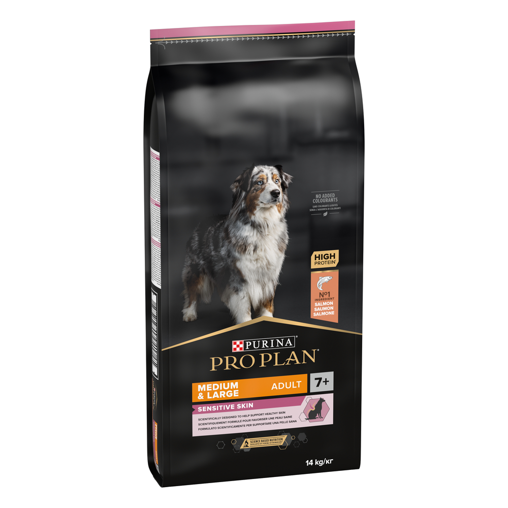 Croquettes chien sénior peau sensible Super Premium - 14 kg