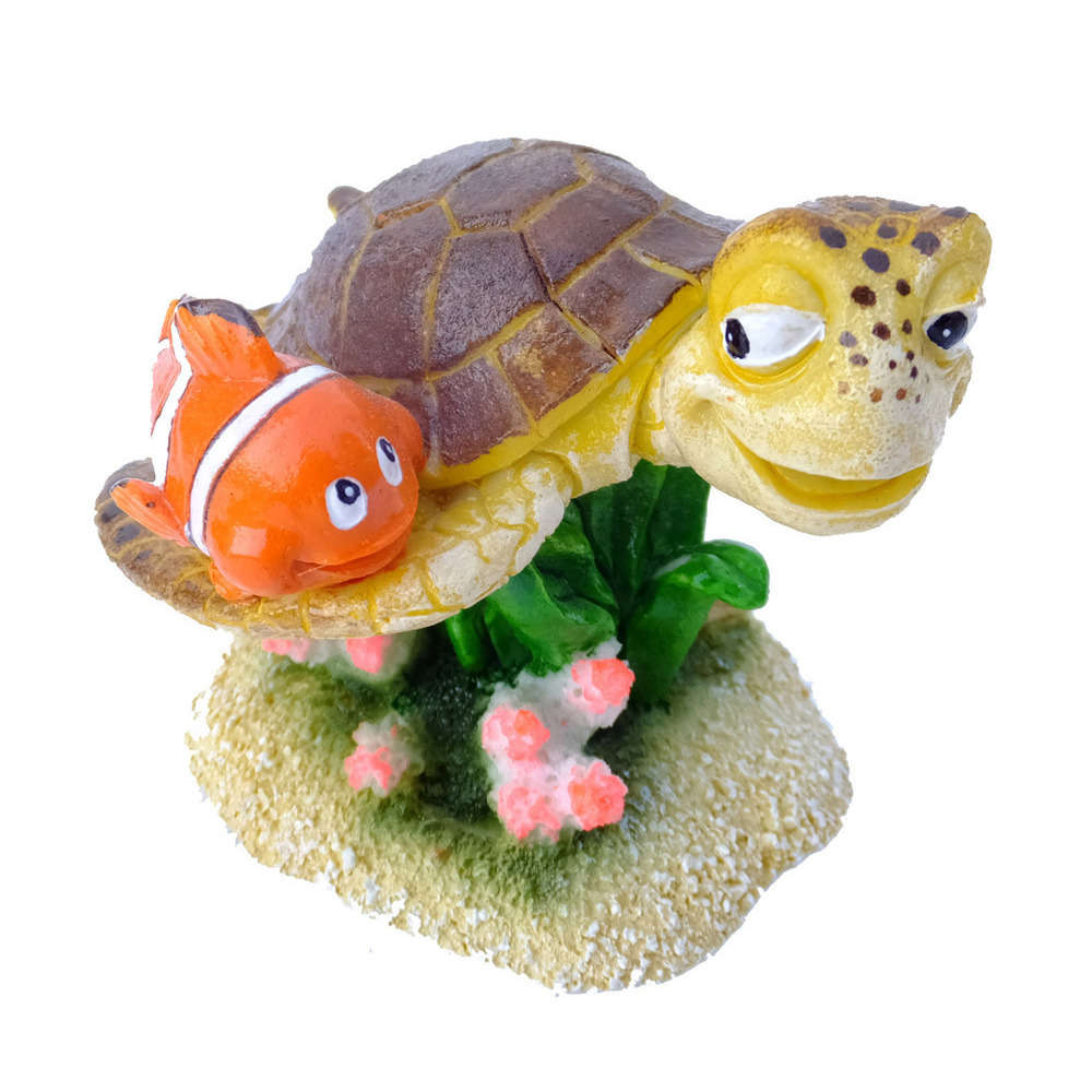 Décoration d'aquarium, Poisson clown : L. 8,5xl. 8xH. 7cm
