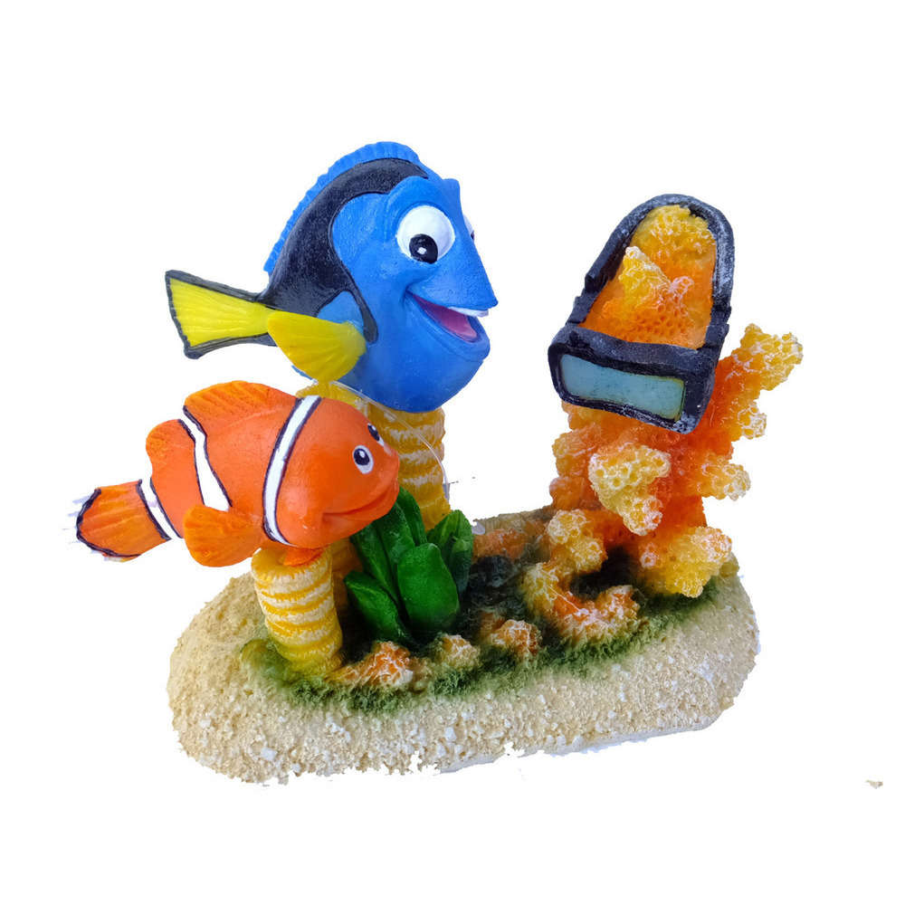 Décoration d'aquarium, Poisson clown : L. 6,5xl. 4xH. 4,5 cm