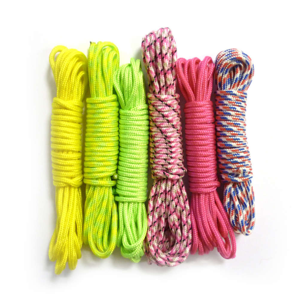 Bobines fil nylon Creacord x6 (3m) - Rainbow