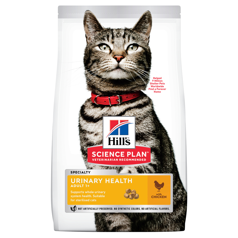 Croquettes Urinary Health pour chat adulte stérilisé, au poulet - 3kg