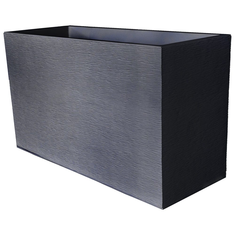 Jardinière Graphit en plastique gris anthracite - 99,5x39x60 cm
