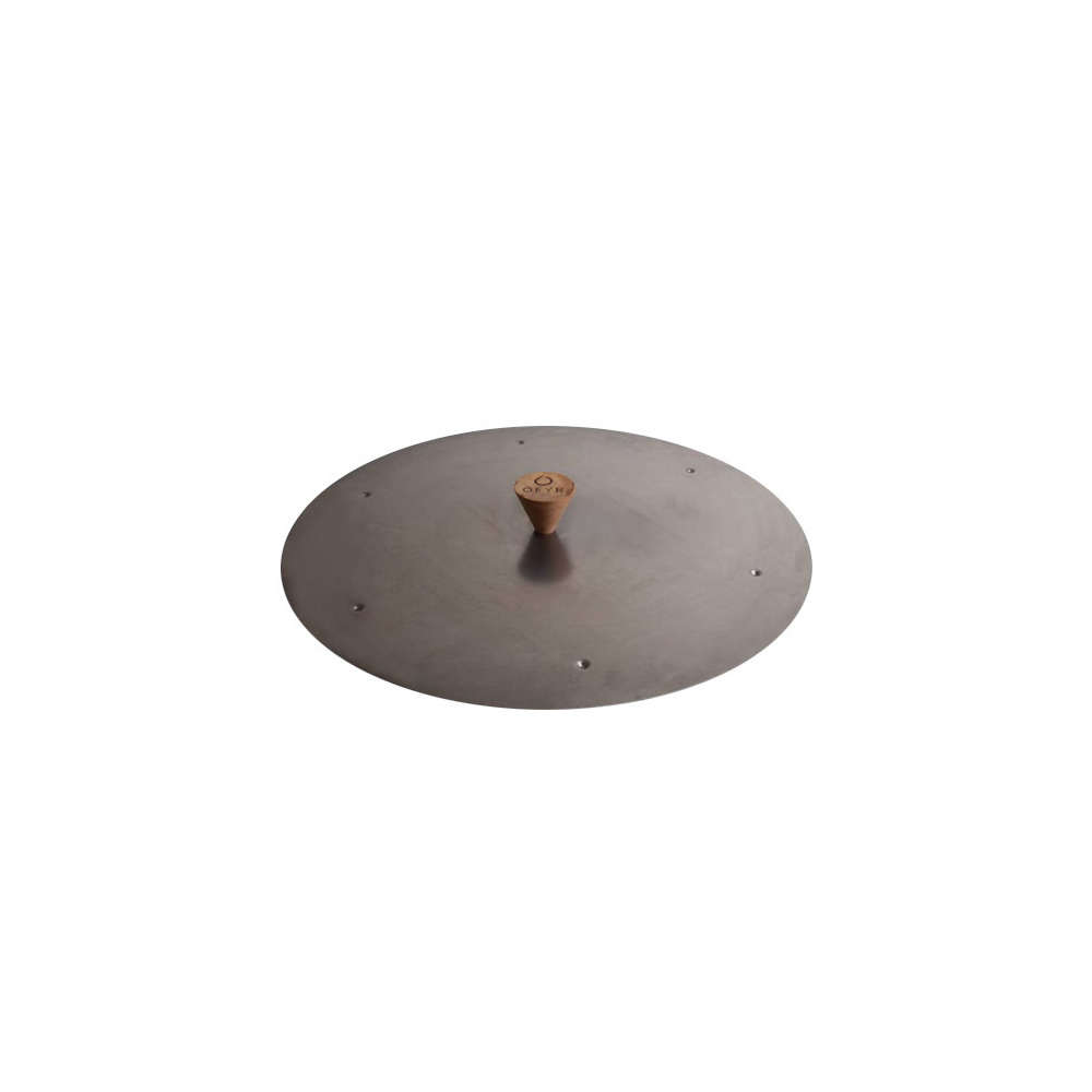 Étouffoir 100 en bois et acier noir - D. 60 cm