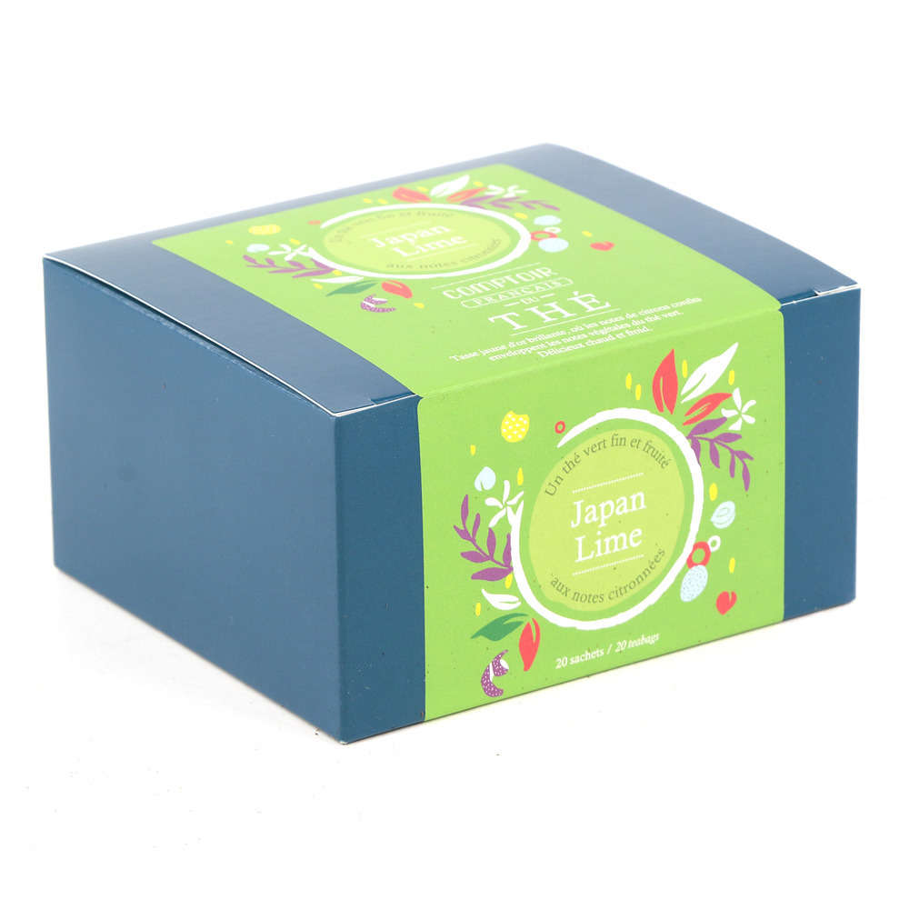 Thé Japan Lime, boîte 20 sachets