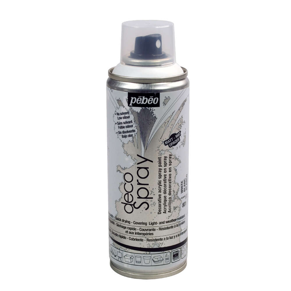 DecoSpray mat, 200ml - Blanc