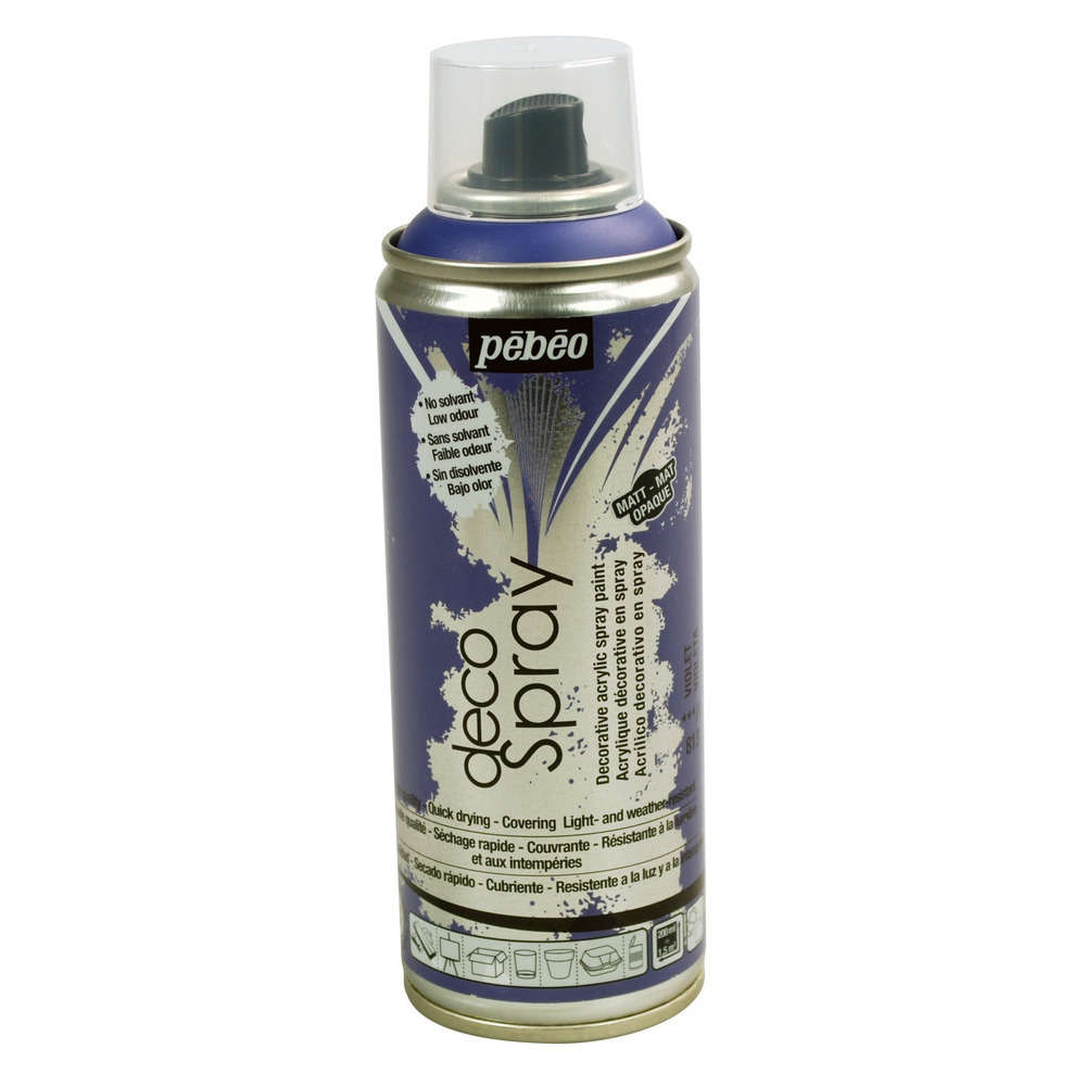 DecoSpray mat, 200ml - Violet