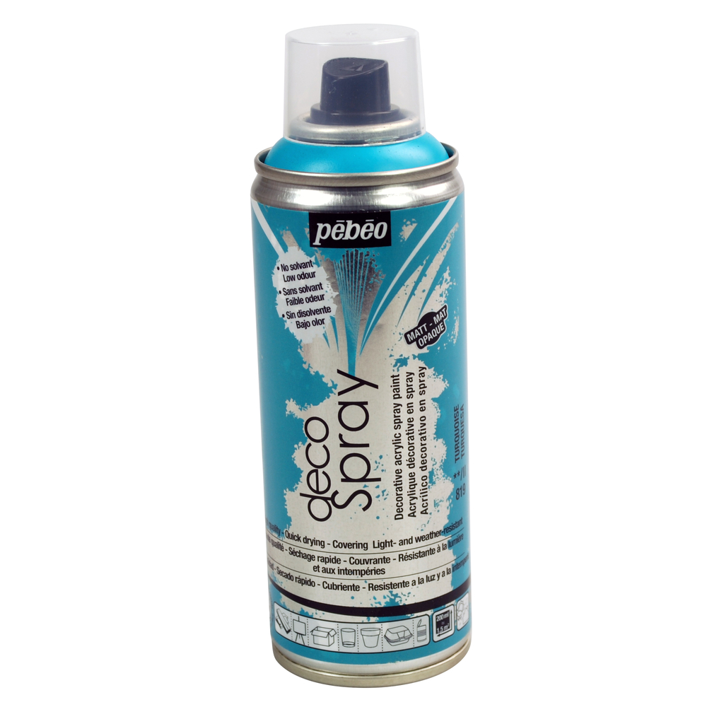 DecoSpray mat, 200ml - Turquoise
