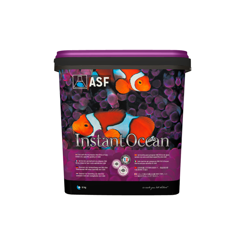 Sel Instant Ocean pour eau d'aquarium : 10kg