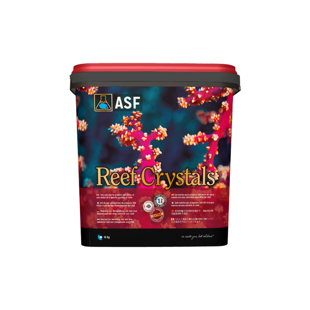 Sel Reef Crystals pour eau d'aquarium : 10kg