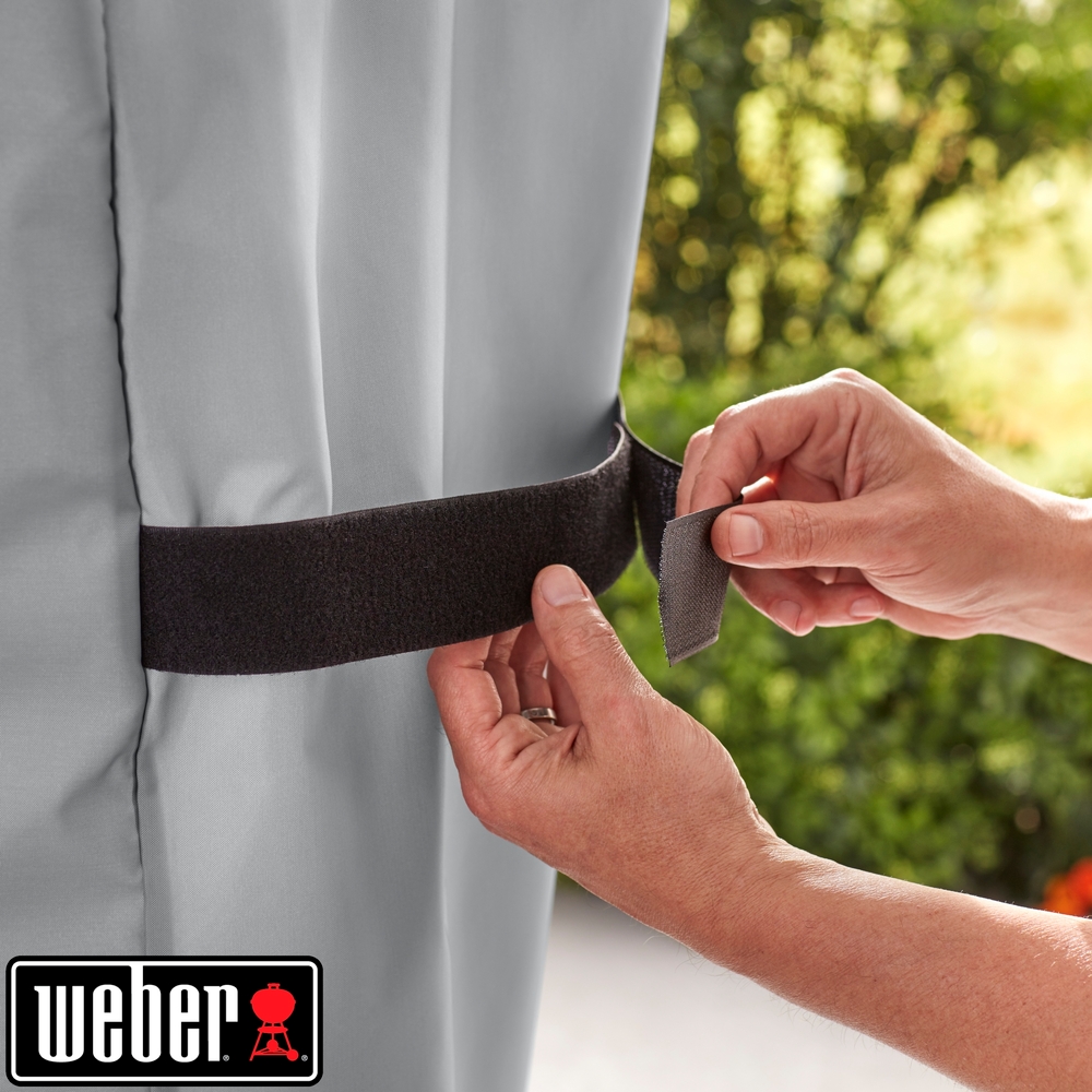 Housse pour barbecue GENESIS II 2 brûleurs en tissu anthracite