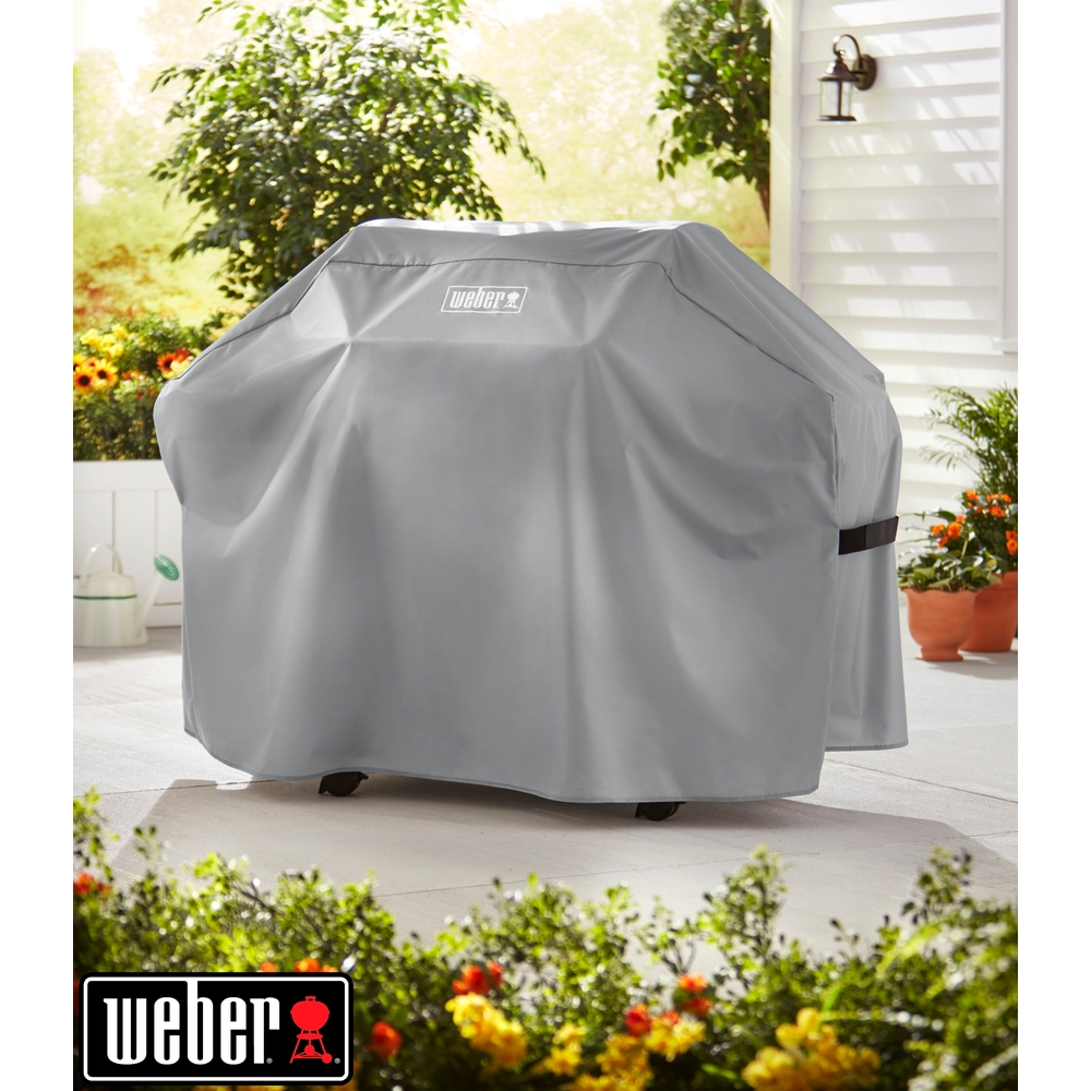 Housse pour barbecue GENESIS II 3 brûleurs en tissu anthracite