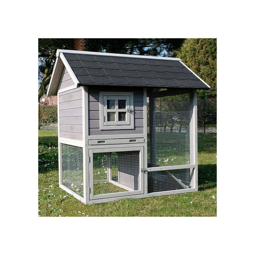 Clapier house animals pour lapin : L120xl91xh120 cm