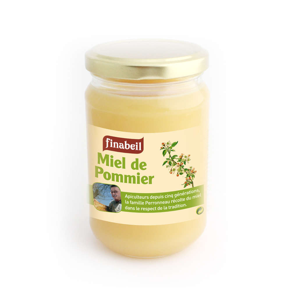Miel de pommier, 375g