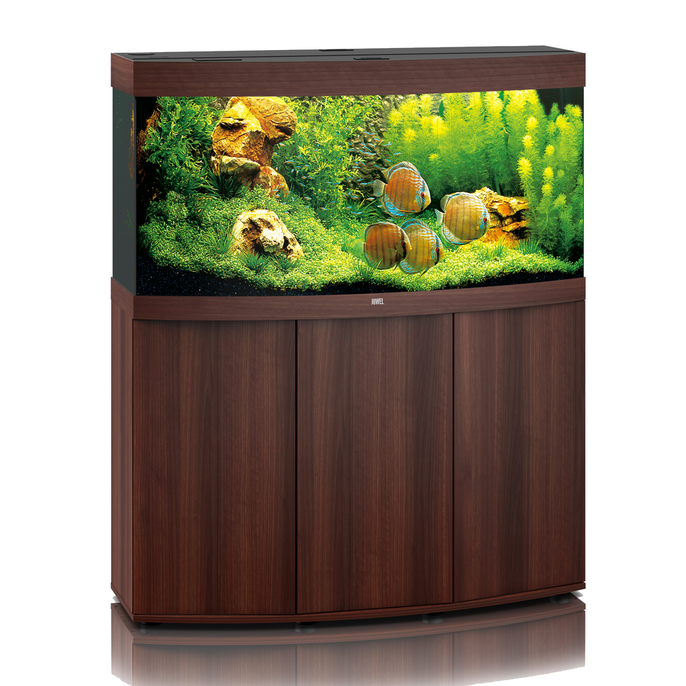 Aquarium avec meuble LED Vision 260 en bois - H. 80 cm