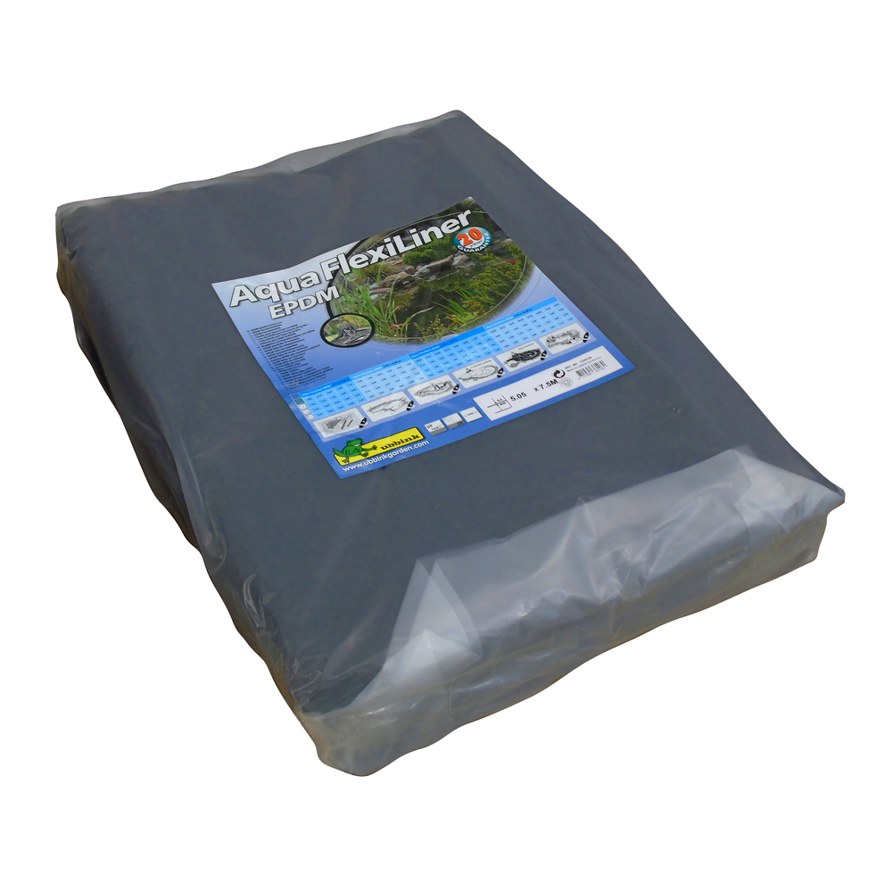 Bâche de bassin, EPDM 0,6 mm : 5,05x7,5m (37,87m²)