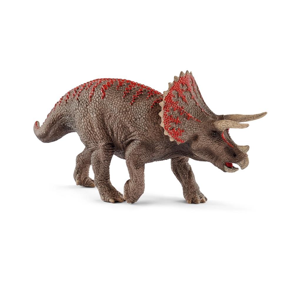 Figurine tricératops en plastique - 22,1x5,2x9,8 cm