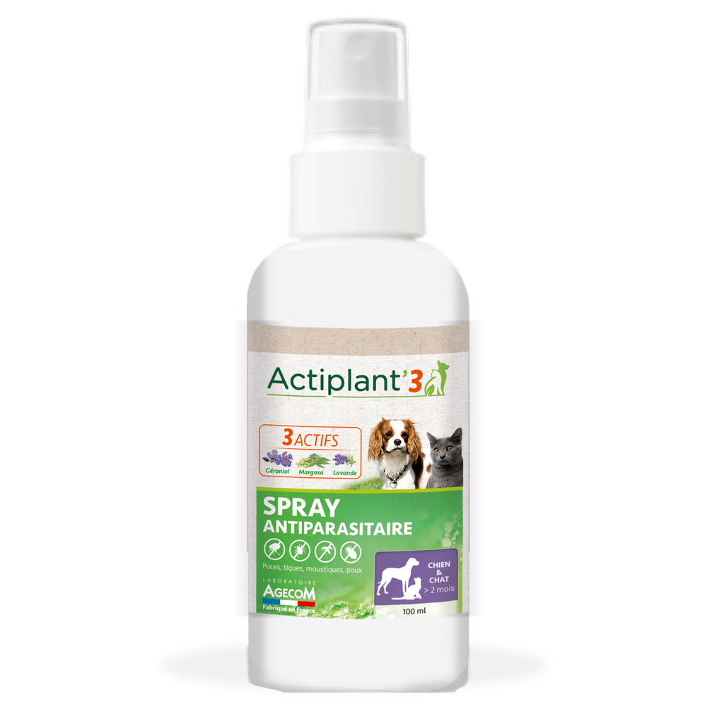 Spray antiparasitaire Actiplant'3: 100ml