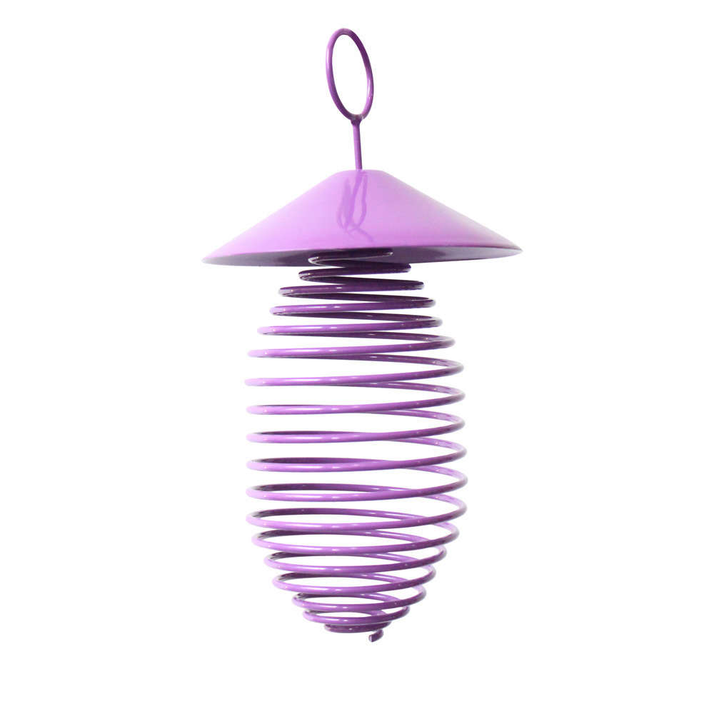 Distributeur de boules de graisse Pop en métal pour oiseaux