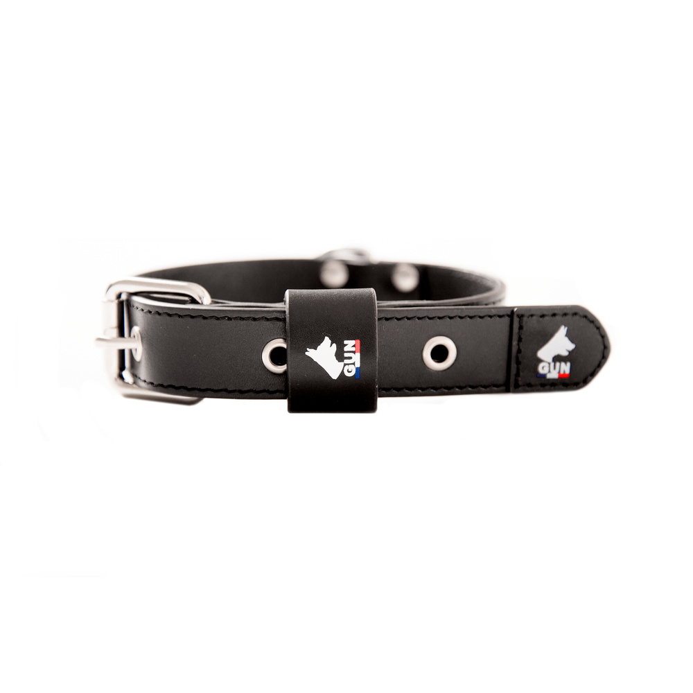 Collier Gun pour chien: Noir, taille S