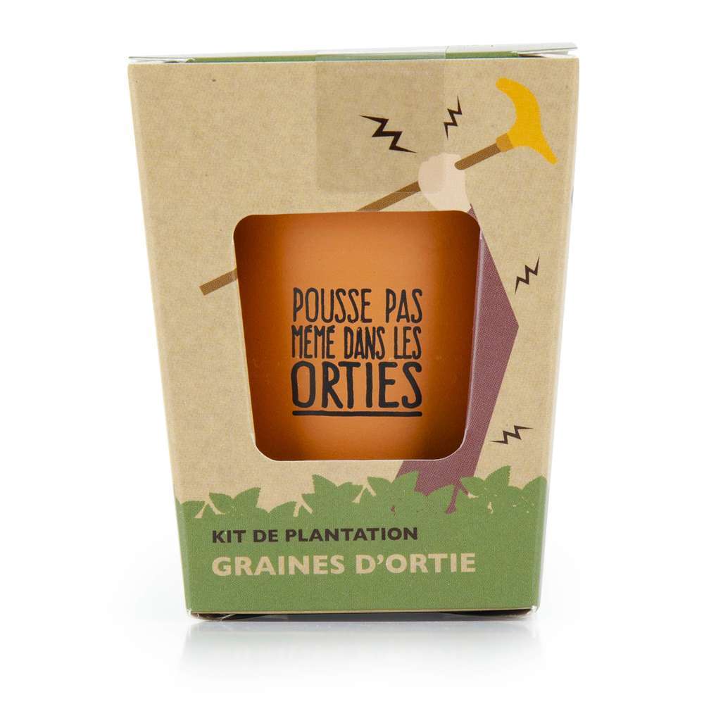 Kit Pousse pas mémé dans les orties graines d'orties