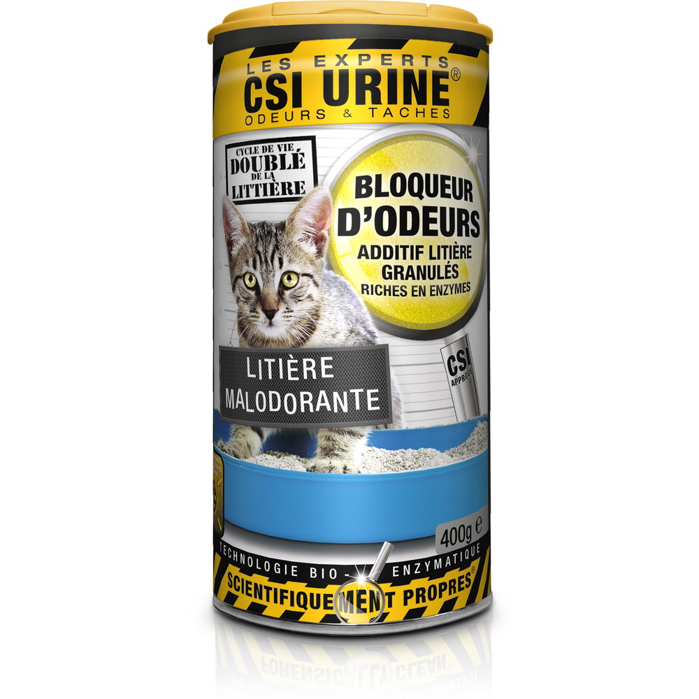 CSI URINE Granulés litière 400 Gr