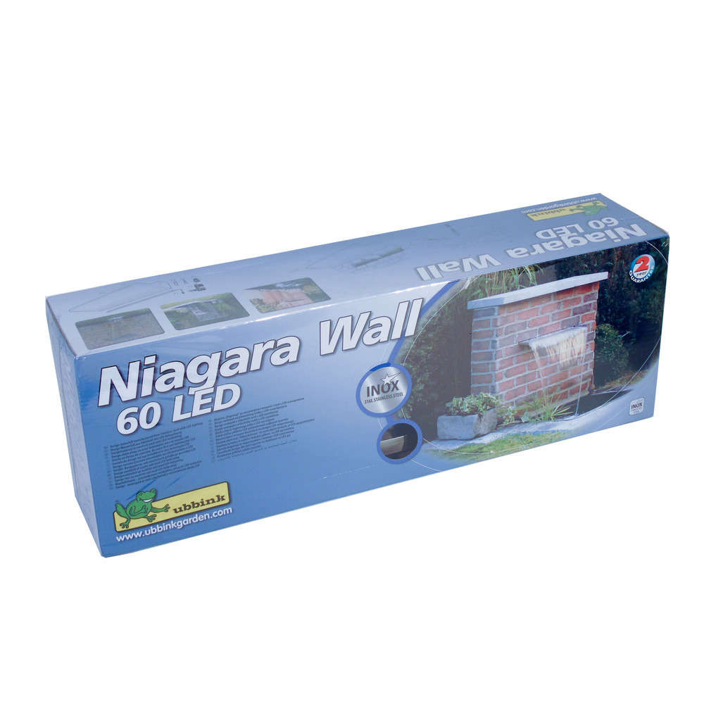 Cascade Niagara 60cm Wall inox 316L