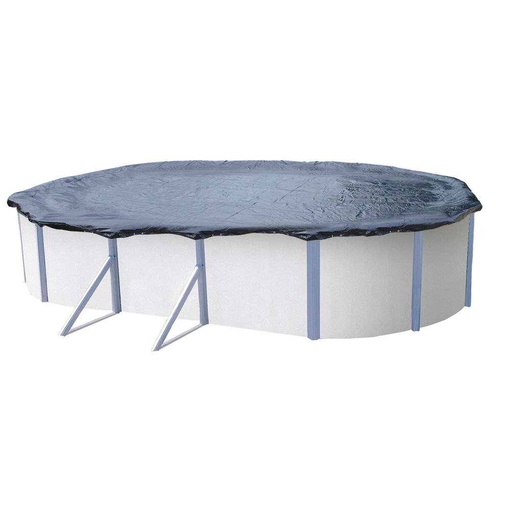 Bache d'hiver pour piscine métal ou résine 950x480cm
