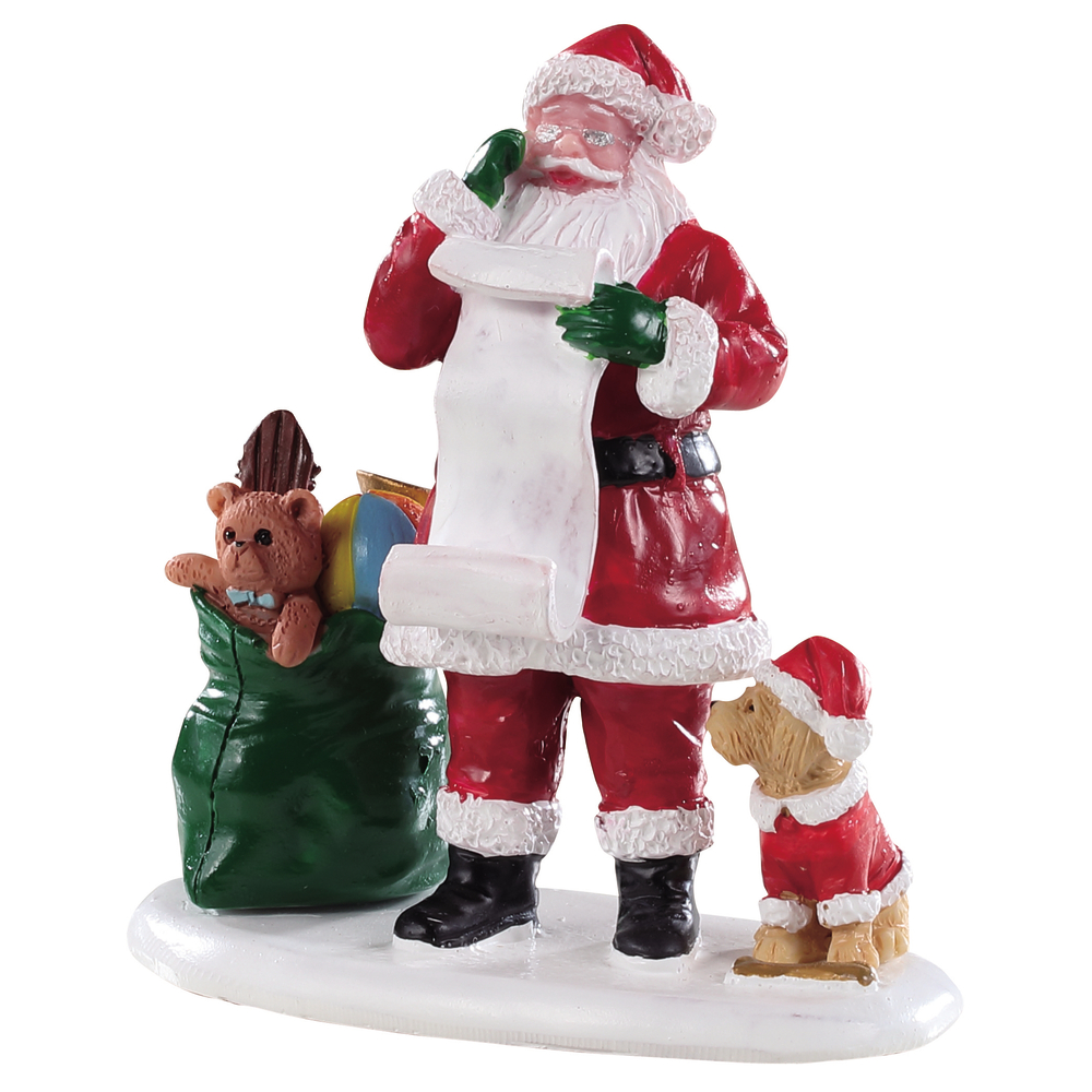 Figurine liste du père noël