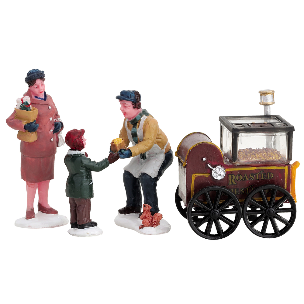 Figurine Stand marrons chaud