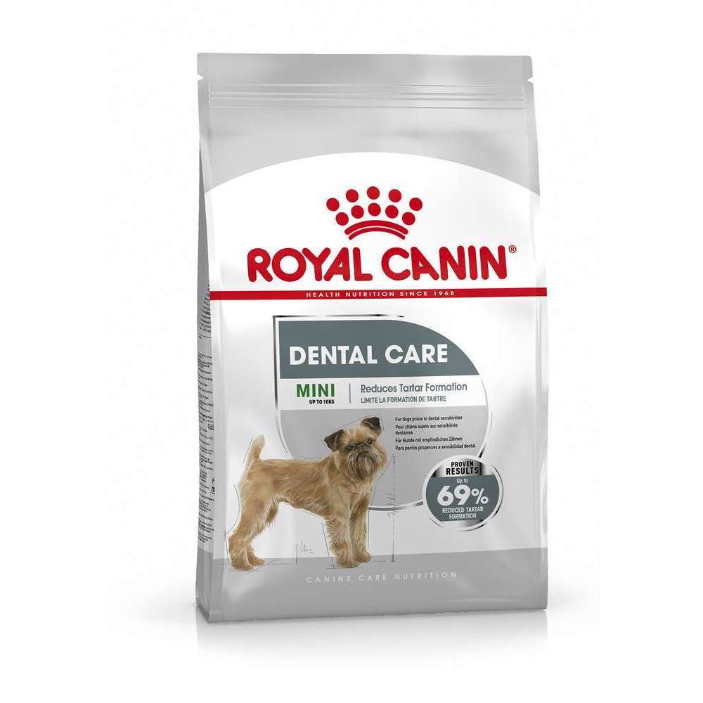 Croquettes petit chien soin bucco-dentaire Mini Dental 3kg