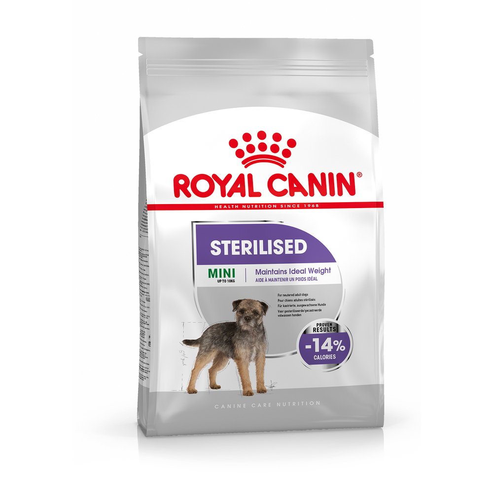 Croquettes petit chien stérilisé Mini Sterilised 3kg