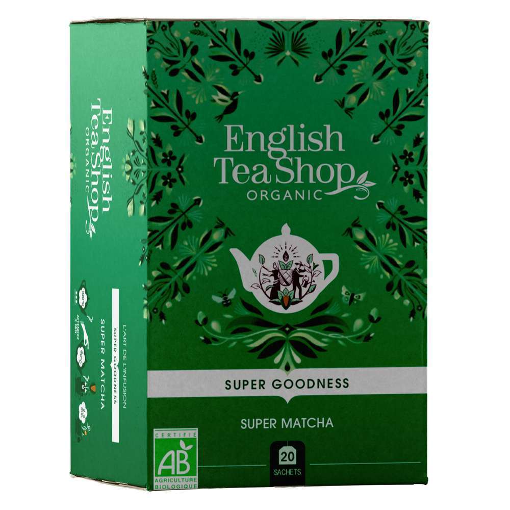 Thé English Tea Shop Supern Matcha Boîte 20 sachets
