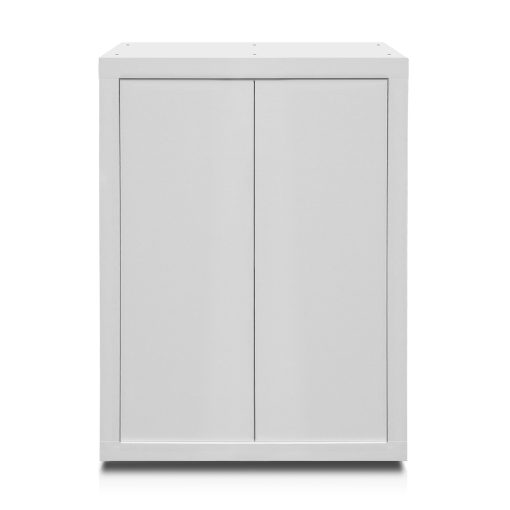 Meuble pour aquarium Fusion en bois blanc - 60,5x40,5x83 cm