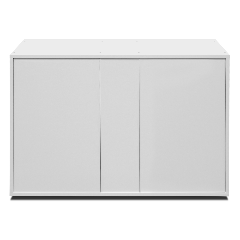 Meuble pour aquarium Fusion en bois blanc - 120,5x40,5x83 cm